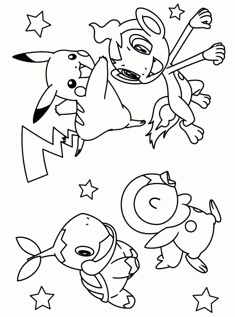 Pikachu y sus amigos